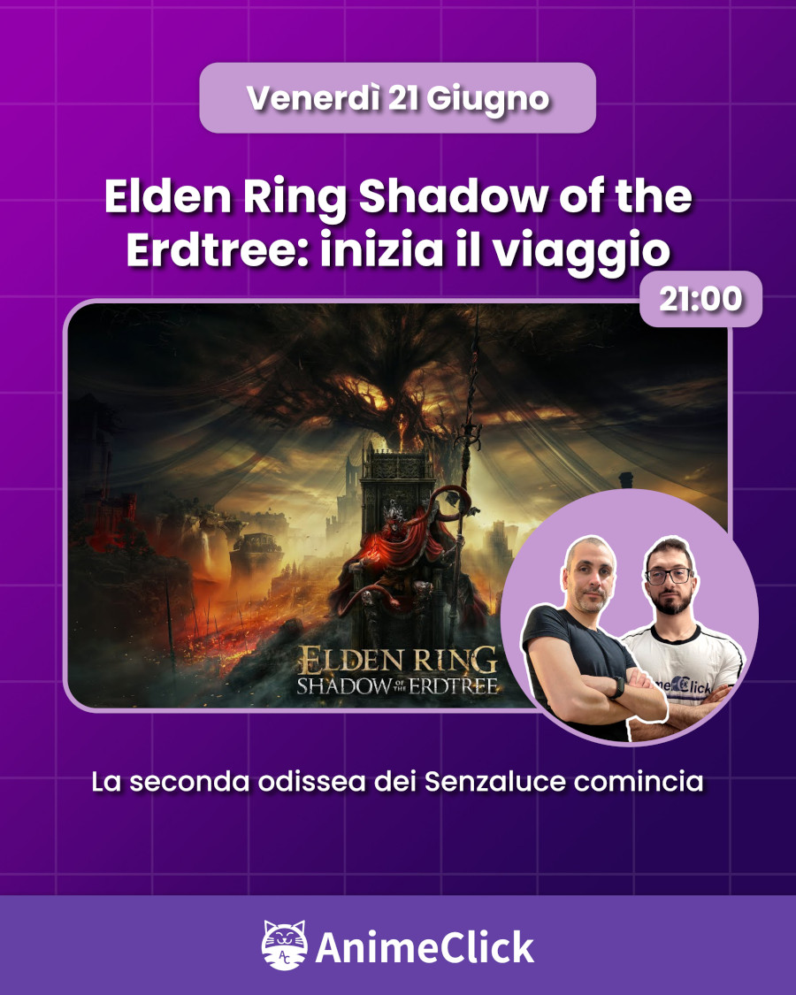 AnimeClick su Twitch: programma dal 17 al 23 giugno AnimeClick su Twitch: programma dal 17 al 23 giugno